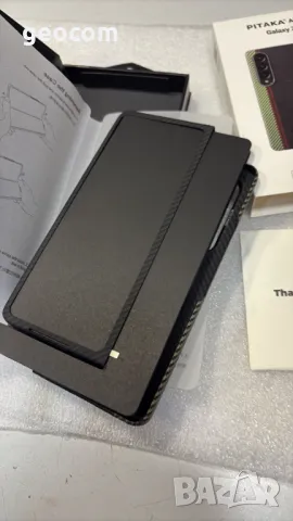 PITAKA Samsung Z Fold 4 Aramid Fiber кейс, снимка 3 - Калъфи, кейсове - 50279479