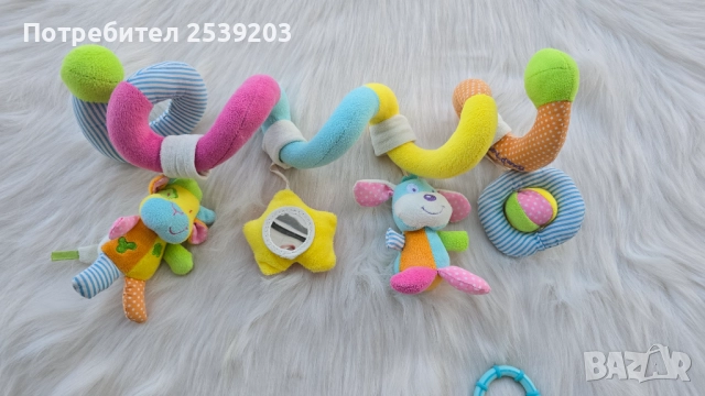 Играчка за детска количка спирала, снимка 5 - Плюшени играчки - 51490580