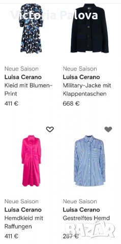 Блуза лукс модна къща  LUIZA CERANO, снимка 9 - Блузи с дълъг ръкав и пуловери - 39507122