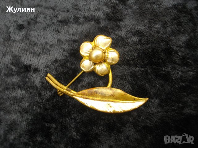 СТАРА БРОШКА, снимка 2 - Антикварни и старинни предмети - 38559975