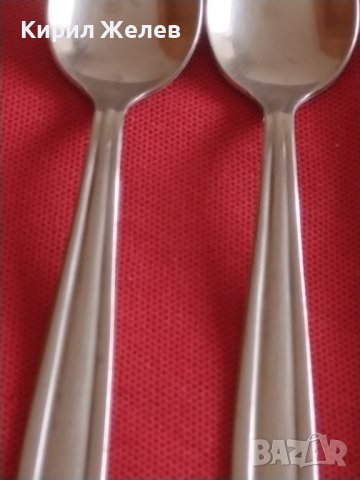 Две лъжички за кафе чай с маркировка ITALI  много красиви за КОЛЕКЦИЯ ДЕКОРАЦИЯ 32845, снимка 2 - Други ценни предмети - 43817786