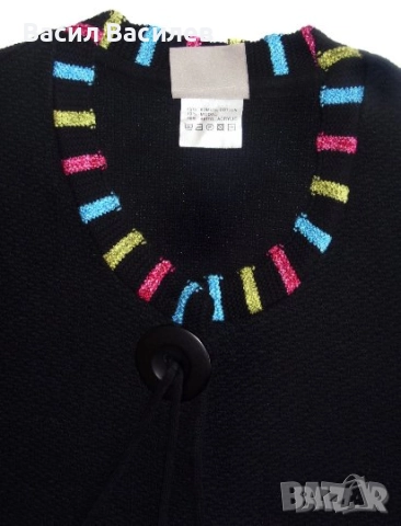 Kriss Sweden дамска черна блуза, снимка 5 - Блузи с дълъг ръкав и пуловери - 51932621