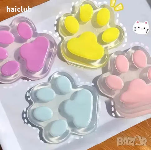 Котешки лапички таба Скуиши/Скуиши лапички/Cat Paw Taba Squishy, снимка 10 - Образователни игри - 48712579