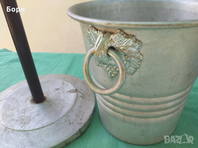 Стара Шампаниера/ледарка ,кофа с поставка, снимка 4 - Обзавеждане за заведение - 33551976