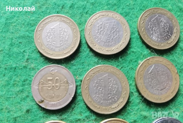 Лот биметални монети , снимка 2 - Нумизматика и бонистика - 40851889