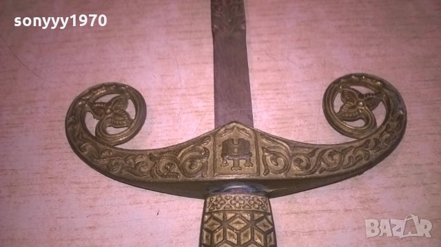 меч/сабя-ретро колекция-матал/мед/бронз-внос швеицария, снимка 18 - Колекции - 27494914