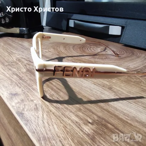 Дамски луксозни слънчеви очила FENDI, снимка 2 - Слънчеви и диоптрични очила - 47467418