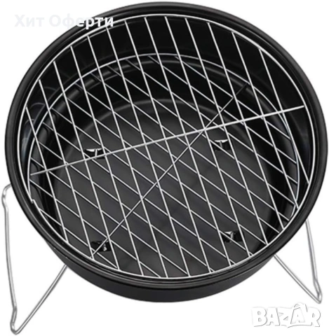 Градинско барбекю на дървени въглища REVERIE RG-12, снимка 6 - Барбекюта - 53098798