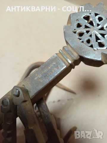 Стар Ръчно Кован Български Кантар., снимка 9 - Антикварни и старинни предмети - 49441995