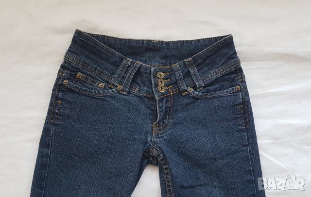 Страхотни дънки за момиче, Tally Weijl, XXS,32, снимка 2 - Детски панталони и дънки - 35645588
