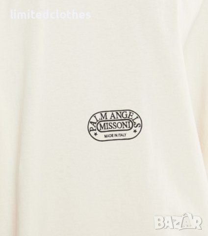 PALM ANGELS x MISSONI Spray Paint Logo Print Oversized Мъжка / Дамска Тениска size S (L) и XL (XXL), снимка 7 - Тениски - 36928499