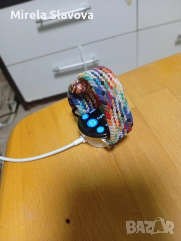 смарт часовник huawei gt 3 с шарена кайшка еластична много запазен 42 mm, снимка 7 - Дамски - 52711252