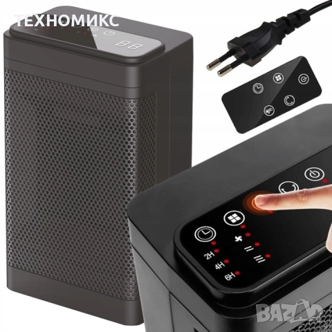 Вентилаторна печка HotVex Ceramic, 1500W, компактна, снимка 5 - Отоплителни печки - 52055266