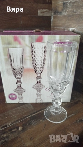 Чаши  стъклени , снимка 4 - Чаши - 53036952