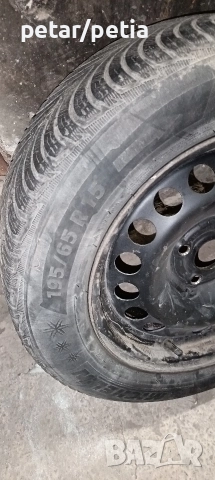 Зимни гуми със джанти Opel Astra 195/65/15, снимка 7 - Гуми и джанти - 52592861