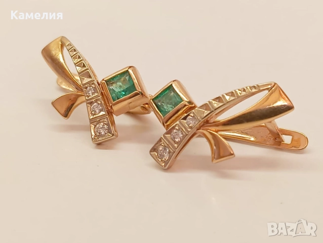 Руско злато, снимка 6 - Обеци - 52224983