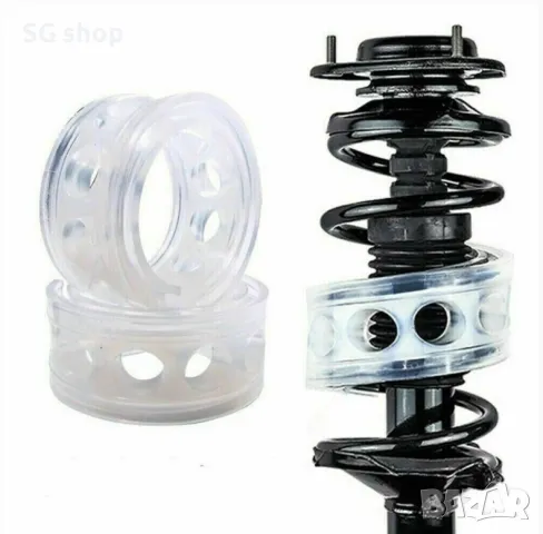 Подложки буфери за пружини от прозрачен уретан 2броя 1кт, снимка 8 - Аксесоари и консумативи - 50091453