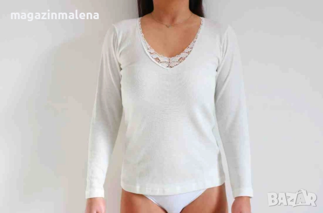 S,M,L,XL,2XL,3XL,4XL италиански дамски вълнени блузи с дълги ръкави вълнена блуза с дълъг ръкав , снимка 1