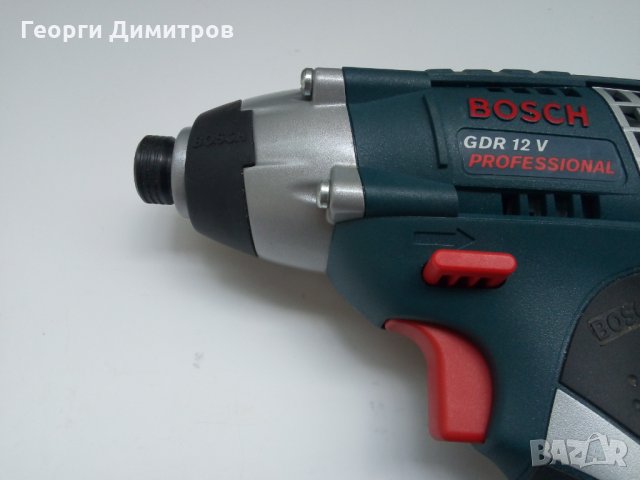 винтоверт импакт НОВ - Bosch GDR 12V, NiCd NiMH, само боди, с преходник Li ion, снимка 7 - Винтоверти - 28554137