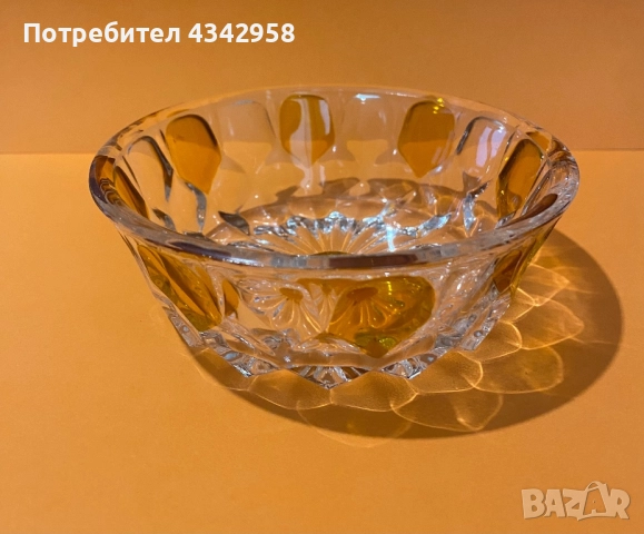 Кристална винтидж бонбониера.1960г.