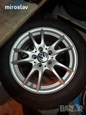 Джанти 16 с нови гуми , снимка 2 - Гуми и джанти - 52484273