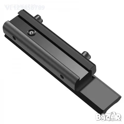 Адапторна база от 11 към 20мм шина за оптика/дължина 100мм/, снимка 3 - Оборудване и аксесоари за оръжия - 51469630