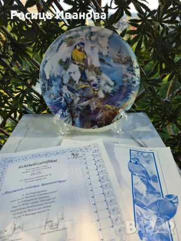 Оригинална Декоративна чиния за стена