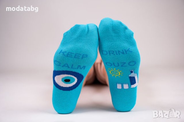 ЧОРАПИ ТЕРЛИК С НАДПИС УЗО , снимка 6 - Мъжки чорапи - 40859419