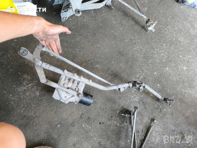 Механизъм с моторче чистачки Renault Scenic II 2004-2009 , ОЕМ 53565202