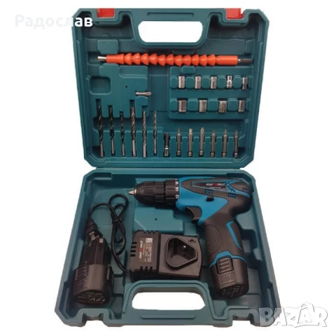 Акомулаторен Винтоверт с две батерии - KRAFT ROYAL , снимка 5 - Винтоверти - 47479959