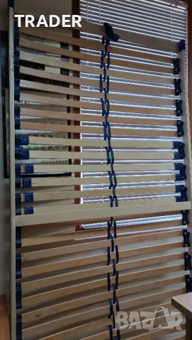 Matraflex Euroflex 100 подматрачна ламелна рамка скара легло матрак 100 / 200 см, снимка 4 - Спални и легла - 45445071