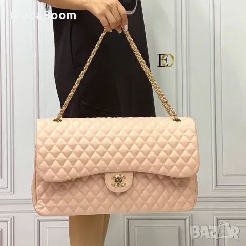 Ch🅰️nel дамски големи части , снимка 3 - Чанти - 48826087