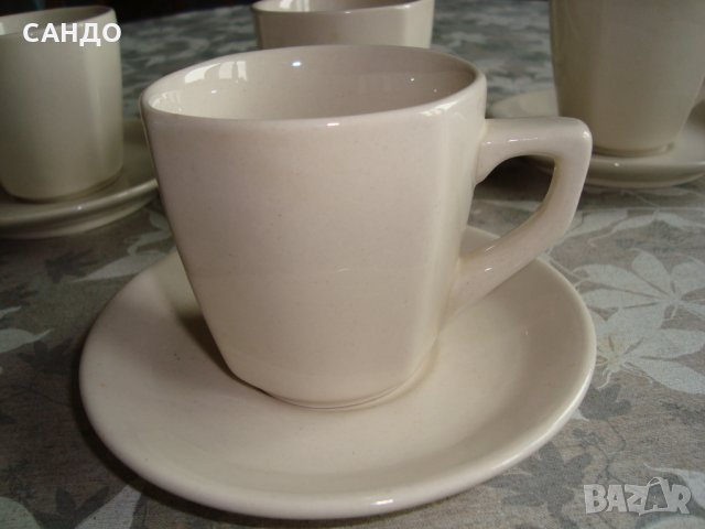 Порцеланови чаши с чинийки за кафе, снимка 3 - Чаши - 28522954