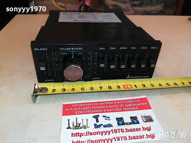 mitsubishi cv-23em-stereo amplifier 12v-made in japan 2304221842, снимка 7 - Ресийвъри, усилватели, смесителни пултове - 36546446