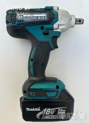 Makita DTW190 - Акумулаторен гайковерт 18V 3.0Ah, снимка 2 - Други инструменти - 51161685