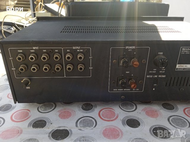 SHARP SM-1122 STEREO Усилвател, снимка 7 - Ресийвъри, усилватели, смесителни пултове - 39730459