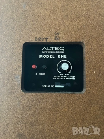 ALTEC LANSING MODEL ONE , снимка 8 - Тонколони - 50493176