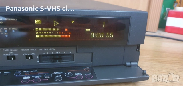 Panasonic NV-F55 Hi-Fi stereo VHS recorder , снимка 3 - Плейъри, домашно кино, прожектори - 53067492