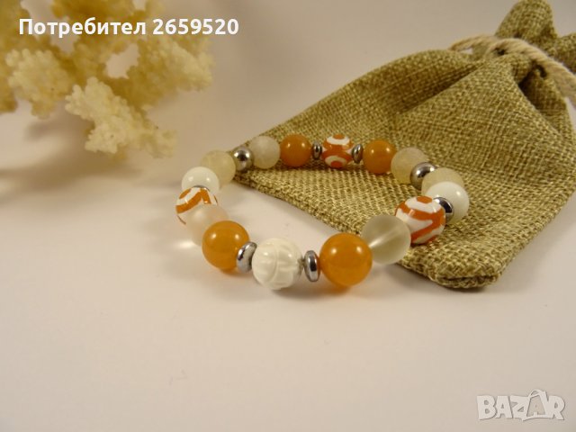 Дамска гривна от естествени камъни