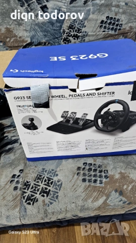 logitech g923 може и бартер за активни тонколони , снимка 6 - Други игри и конзоли - 53301597