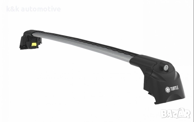 Напречни греди за багажник за коли с вградени покривни релси