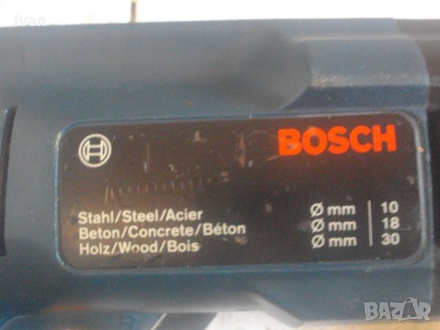 Bosch GSB18RE-Made in Switzerland-1991г-Оригинална Бош Синя Серия Професионал Бормашина Дрелка-600 W, снимка 18 - Други инструменти - 43265427