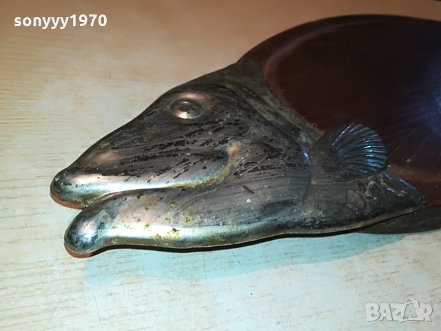 риба-метал/дърво 62х21см внос германия 2905211933, снимка 16 - Антикварни и старинни предмети - 33039956