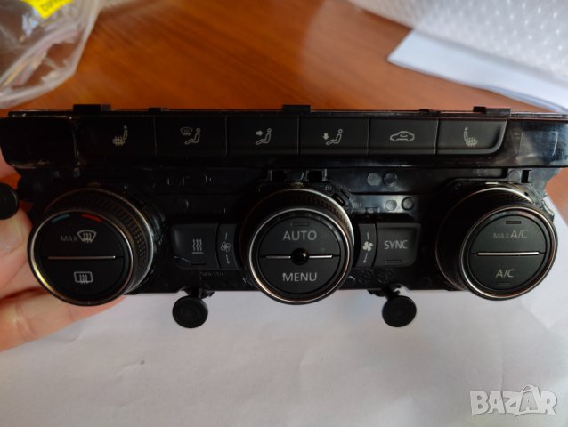 Контролен панел климатик 5G0907044DQ за VW Passat B8 (Пасат Б8), снимка 4 - Части - 39554856