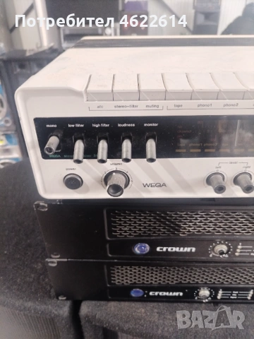 РЕТРО УСИЛВАТЕЛ WEGA РАБОТЕЩ , снимка 8 - Ресийвъри, усилватели, смесителни пултове - 53008309