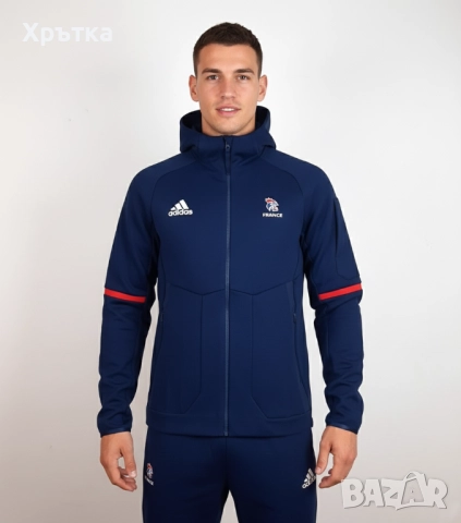 Adidas Z.N.E. France - Оригинално мъжко горнище размер M