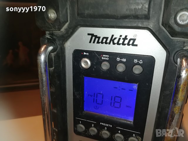 makita profi radio-нов внос 0706210857, снимка 4 - Радиокасетофони, транзистори - 33128274
