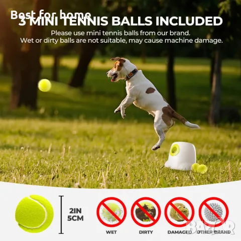  Автоматична машина за изстрелване на топки за кучета ALL FOR PAWS, снимка 4 - За кучета - 49880794