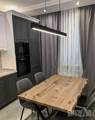 Трапезни маси от масив с жив ръб , снимка 2 - Маси - 52395168