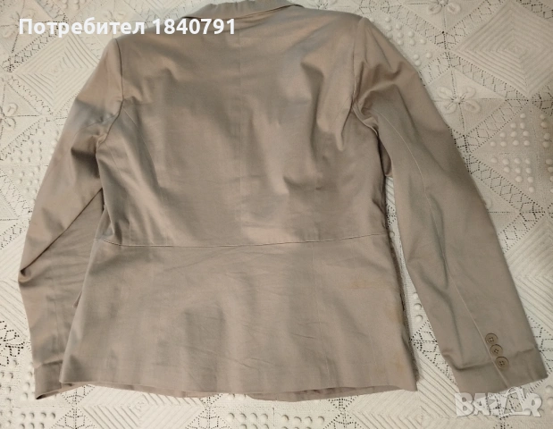 Бежово сако Charles VÖgele – размер L (№ 44), снимка 5 - Сака - 53495201